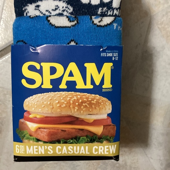 NWT SPAM SOCKS - Picture 2 of 5